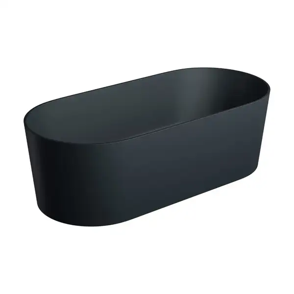 ванна кам'яна Omnires Ovo 160x75 овальна black lava (OVOWWBLV) ванна кам'яна Omnires Ovo 160x75 овальна black lava (OVOWWBLV)