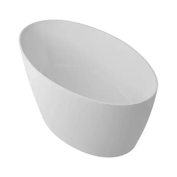 ванна із штучного каменю Omnires Siena 160x80 прямокутна white (SIENAWWBP)