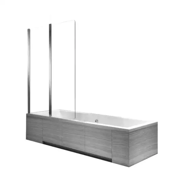 Шторка для ванны REA AGAT-2 80 CHROME 80 складная (REA-W0700) Шторка для ванны REA AGAT-2 80 CHROME 80 складная (REA-W0700)