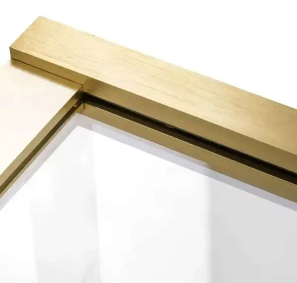 Шторка для ванны REA ELEGANT BRUSHED GOLD 70 постоянная (REA-W6600) Шторка для ванны REA ELEGANT BRUSHED GOLD 70 постоянная (REA-W6600)
