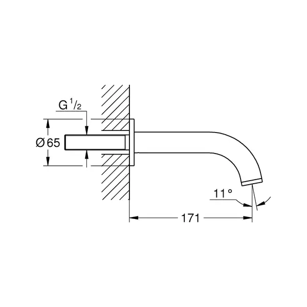 Вилив Grohe Atrio (13139003) Вилив Grohe Atrio (13139003)