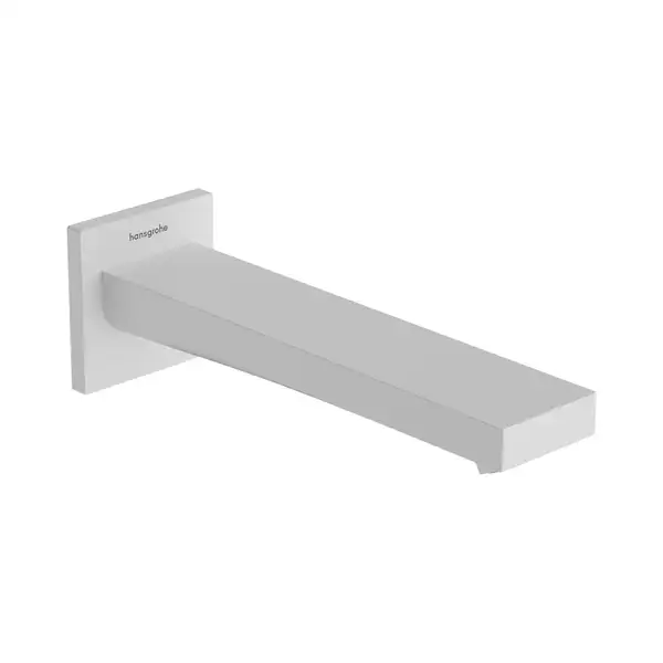 Вилив для ванни 210 мм Hansgrohe Tecturis E (колір - білий матовий) 73410700