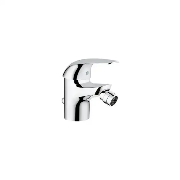 Смеситель однорычажный для биде Grohe Euroeco (цвет - хром) с донным клапаном (32737000) фото 1 Aquada.com.ua