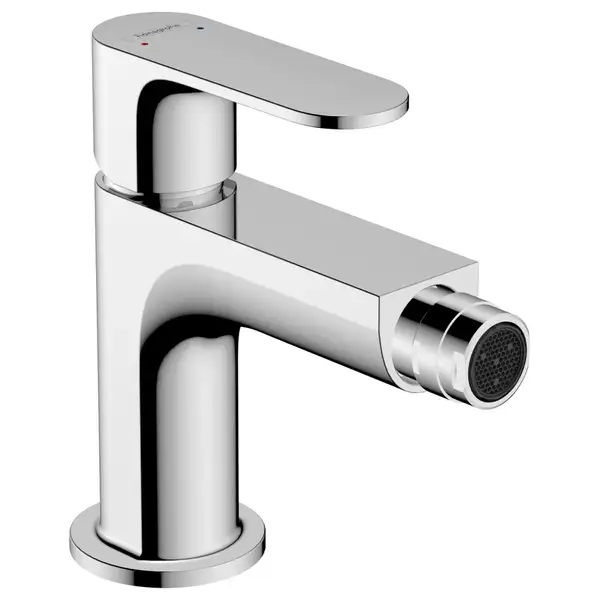 Смеситель для биде Hansgrohe Rebris S (цвет - хром), с металлическим донным клапаном 72212000