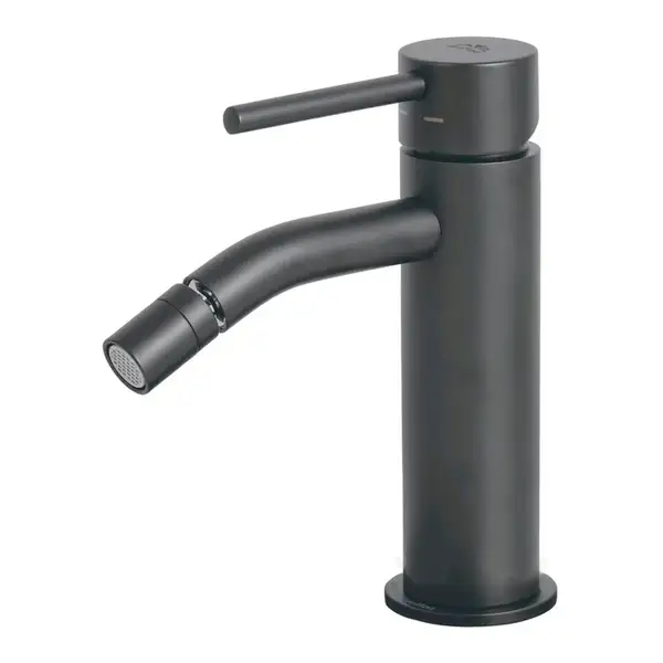 Змішувач для біде Paffoni Light з донним клапаном, Brushed Black Nickel (LIG135NKNSP) Змішувач для біде Paffoni Light з донним клапаном, Brushed Black Nickel (LIG135NKNSP)