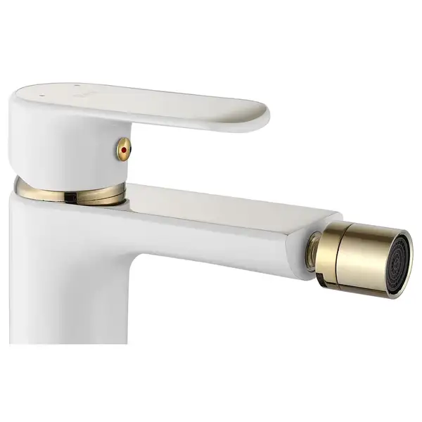 Смеситель для биде REA BLOOM WHITE GOLD (REA-B9930)