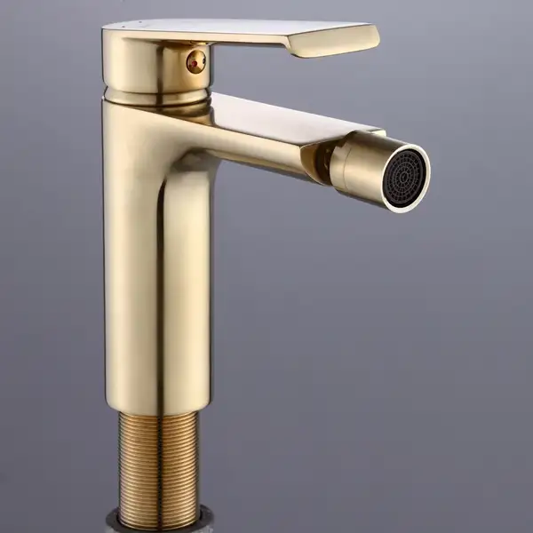 Смеситель для биде REA HASS BRUSHED GOLD (REA-B9970) Смеситель для биде REA HASS BRUSHED GOLD (REA-B9970)