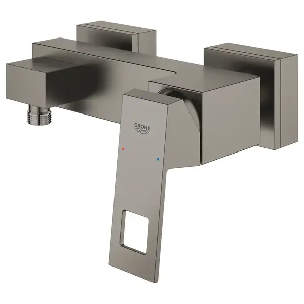 Смеситель для душа Grohe Eurocube (цвет - тёмный графит, матовый) (23145AL0) фото 3 Aquada.com.ua