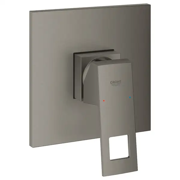 Смеситель для душа Grohe Eurocube (цвет - тёмный графит, матовый) (24061AL0) фото 1 Aquada.com.ua