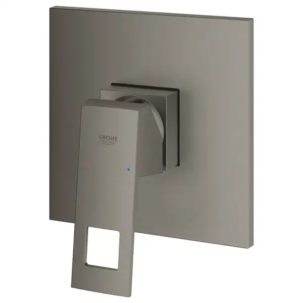 Смеситель для душа Grohe Eurocube (цвет - тёмный графит, матовый) (24061AL0) фото 3 Aquada.com.ua