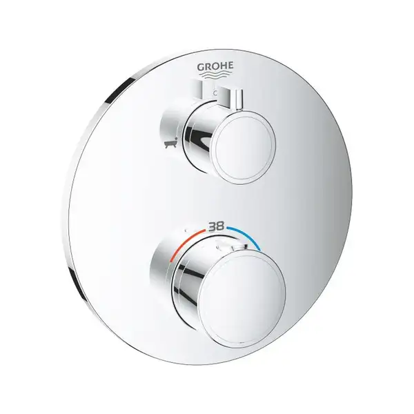 Термостат прихованого монтажу на 2 споживача Grohe Grohtherm Convent. Concealed (24077000)