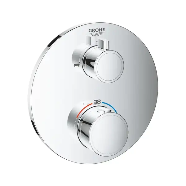 Термостат прихованого монтажу на 2 споживача Grohe Grohtherm Convent. Concealed (24077000)