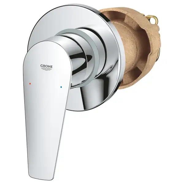 Одноважільний змішувач для душу Grohe BauEdge New (29040001) Одноважільний змішувач для душу Grohe BauEdge New (29040001)