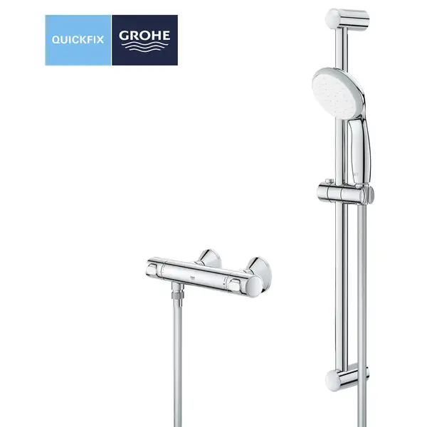 Змішувач термостат. для душу з гарнітурою Grohe Precision Flow (34841000)