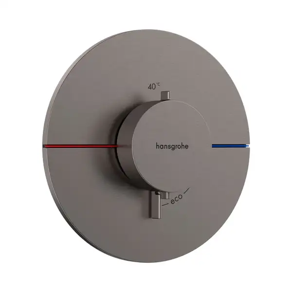 Hansgrohe ShowerSelect Comfort S Термостат, матовый чёрный хром (15559340) Hansgrohe ShowerSelect Comfort S Термостат, матовый чёрный хром (15559340)