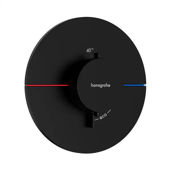 Hansgrohe ShowerSelect Comfort S Термостат, черный матовый (15559670) Hansgrohe ShowerSelect Comfort S Термостат, черный матовый (15559670)