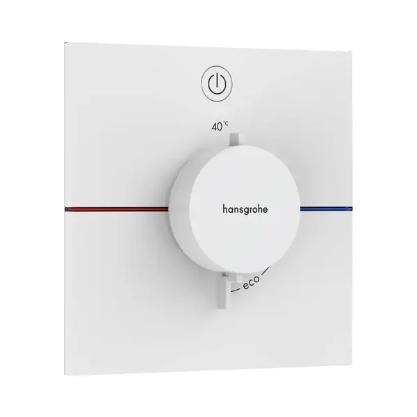 Термостат на 1 потребитель Hansgrohe ShowerSelect Comfort E (цвет - белый матовый) 15571700 Термостат на 1 потребитель Hansgrohe ShowerSelect Comfort E (цвет - белый матовый) 15571700