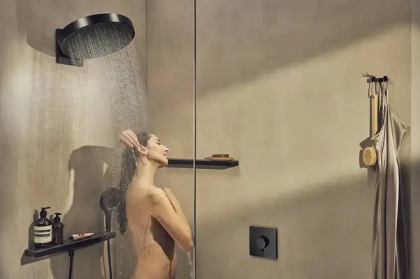 Hansgrohe ShowerSelect Comfort E Термостат, чорний (15572670) Hansgrohe ShowerSelect Comfort E Термостат, чорний (15572670)