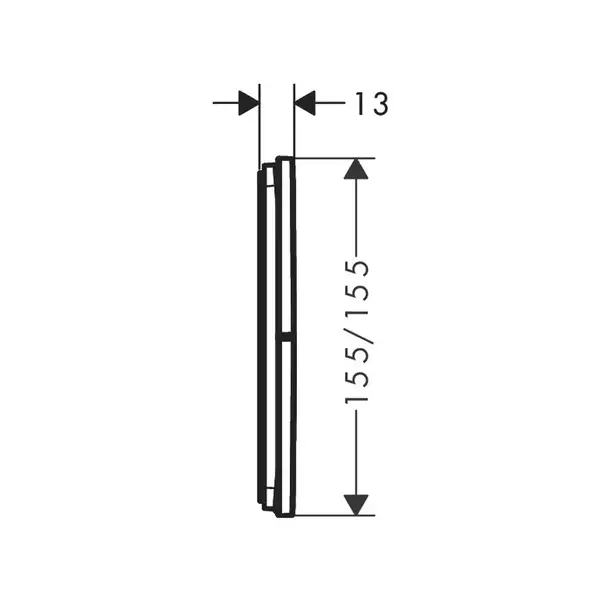 Hansgrohe ShowerSelect Comfort E Вентиль, хром (15573000) Hansgrohe ShowerSelect Comfort E Вентиль, хром (15573000)