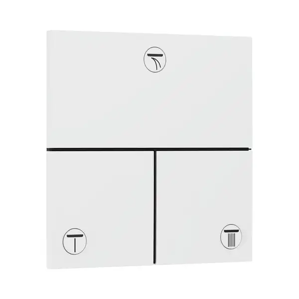 HANSGROHE ShowerSelect Comfort E Вентиль на 3 потребителя, белый матовый (15573700) HANSGROHE ShowerSelect Comfort E Вентиль на 3 потребителя, белый матовый (15573700)