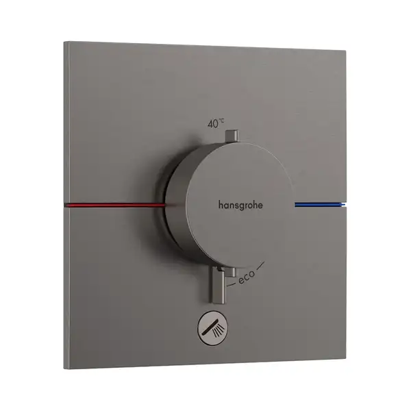Hansgrohe ShowerSelect Comfort E Термостат, мат. черный хром (15575340) Hansgrohe ShowerSelect Comfort E Термостат, мат. черный хром (15575340)