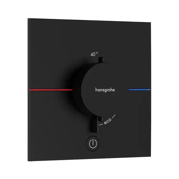 HANSGROHE ShowerSelect Comfort E Термостат, чорний мат (15575670) HANSGROHE ShowerSelect Comfort E Термостат, чорний мат (15575670)