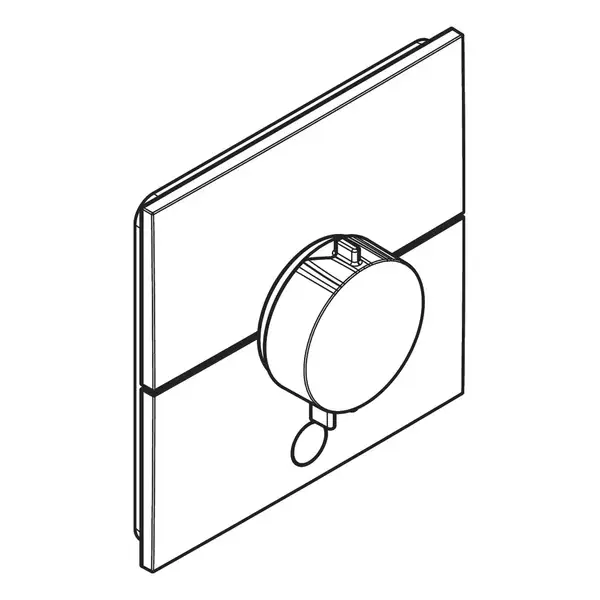 HANSGROHE ShowerSelect Comfort E Термостат, чорний мат (15575670) HANSGROHE ShowerSelect Comfort E Термостат, чорний мат (15575670)