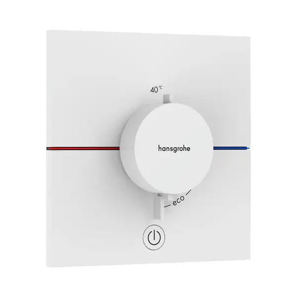Hansgrohe ShowerSelect Comfort E Термостат, белый матовый (15575700) Hansgrohe ShowerSelect Comfort E Термостат, белый матовый (15575700)
