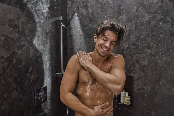 Термостат на 2 потребителя со встроенной защитной комбинацией EN 1717 Hansgrohe ShowerSelect Comfort E (цвет - хром) 15578000 Термостат на 2 потребителя со встроенной защитной комбинацией EN 1717 Hansgrohe ShowerSelect Comfort E (цвет - хром) 15578000