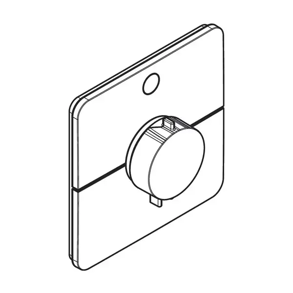 Hansgrohe ShowerSelect Comfort Q Термостат, чорний матовий (15581670)