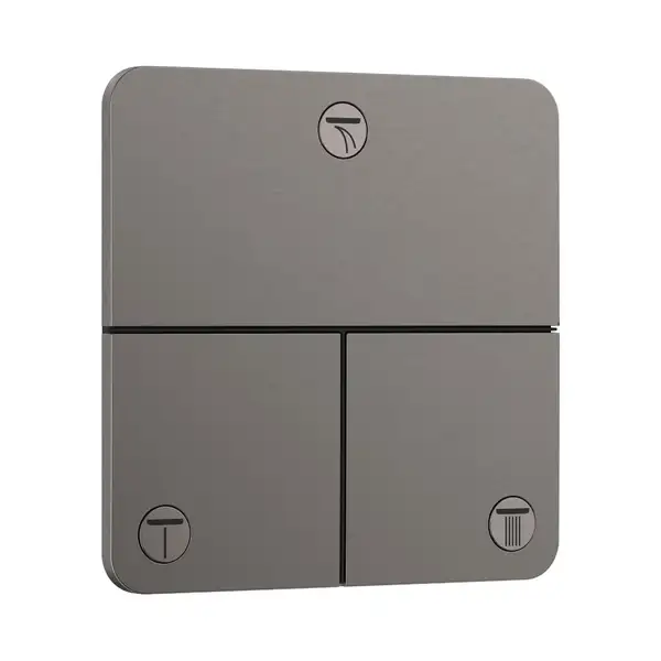 Hansgrohe ShowerSelect Comfort Q Вентиль на 3 потребителя, черный хром (15587340) Hansgrohe ShowerSelect Comfort Q Вентиль на 3 потребителя, черный хром (15587340)