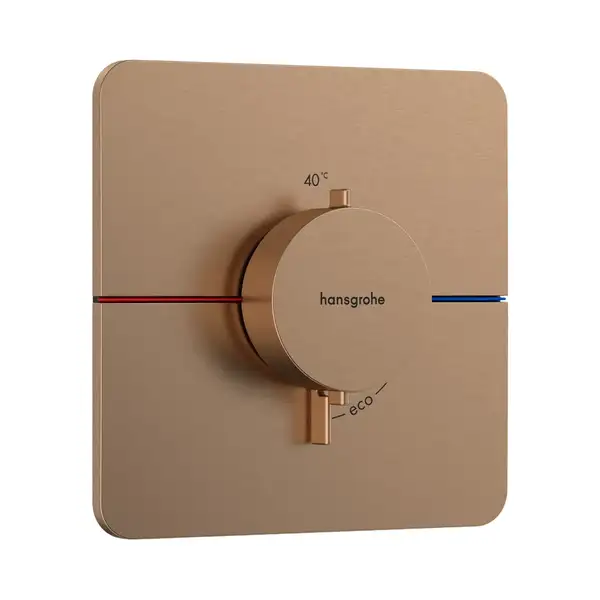 HANSGROHE ShowerSelect Comfort Q Термостат для душу, бронза (15588140) HANSGROHE ShowerSelect Comfort Q Термостат для душу, бронза (15588140)