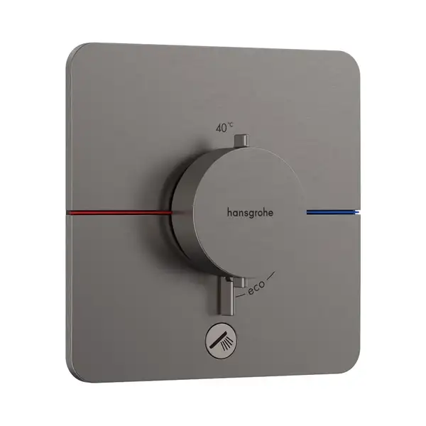 HANSGROHE ShowerSelect Comfort Q Термостат, матовий чорний хром (15589340) HANSGROHE ShowerSelect Comfort Q Термостат, матовий чорний хром (15589340)