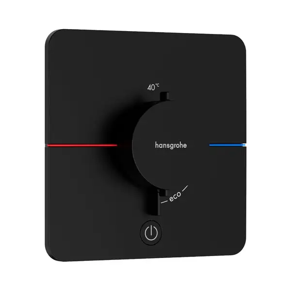Hansgrohe ShowerSelect Comfort Q Термостат, чорний матовий (15589670) Hansgrohe ShowerSelect Comfort Q Термостат, чорний матовий (15589670)