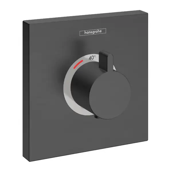 Hansgrohe ShowerSelect HighFlow Термостат для душу, чорний хром (15760340) Hansgrohe ShowerSelect HighFlow Термостат для душу, чорний хром (15760340)