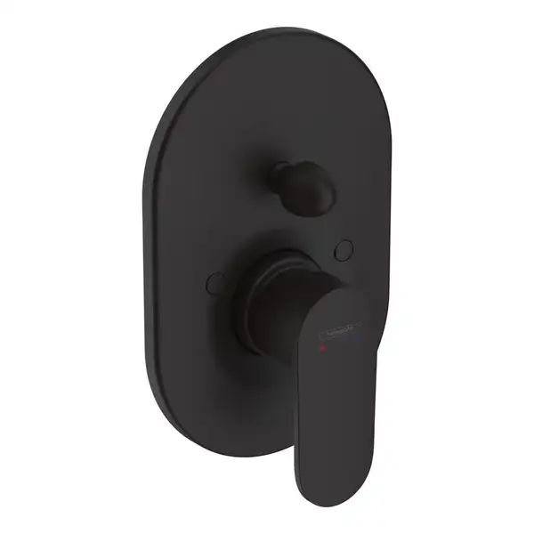 Змішувач для ванни/душу Hansgrohe Vernis Blend 200 прихованого монтажу, верхня частина, чорний матовий (71449670) Змішувач для ванни/душу Hansgrohe Vernis Blend 200 прихованого монтажу, верхня частина, чорний матовий (71449670)