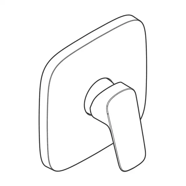 Смеситель для душа Hansgrohe Logis (цвет - чёрный матовый) 71605670 Смеситель для душа Hansgrohe Logis (цвет - чёрный матовый) 71605670