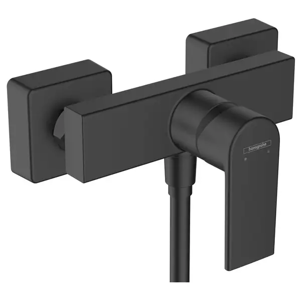 Смеситель для душа Hansgrohe Vernis Shape (цвет - чёрный матовый) (71650670) фото 1 Aquada.com.ua Смеситель для душа Hansgrohe Vernis Shape (цвет - чёрный матовый) (71650670) фото 1 Aquada.com.ua