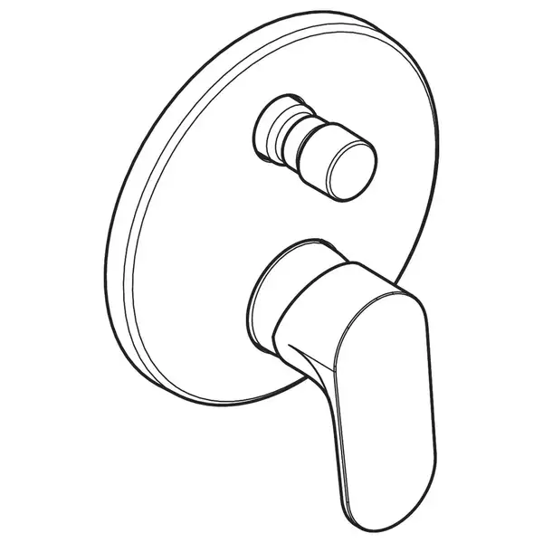 Hansgrohe Rebris S Смеситель для ванны/душа, хром (72466000) Hansgrohe Rebris S Смеситель для ванны/душа, хром (72466000)