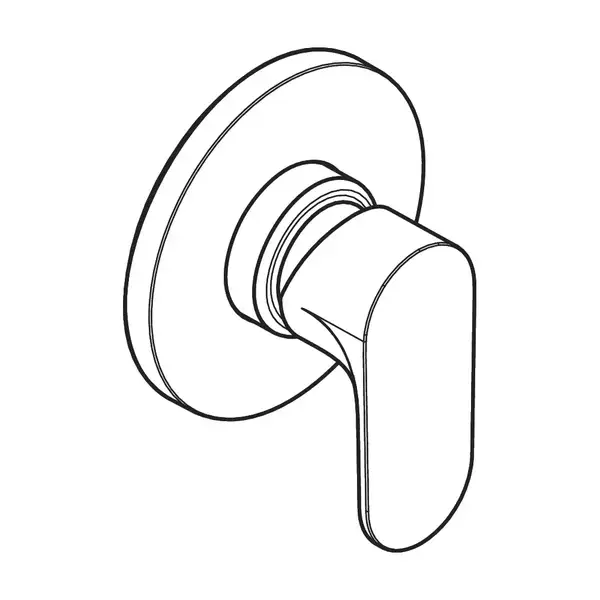 Hansgrohe Rebris S Змішувач для душу, чорний матовий (72648670) Hansgrohe Rebris S Змішувач для душу, чорний матовий (72648670)