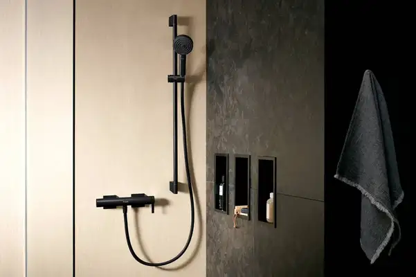Hansgrohe Tecturis E Смеситель для душа, черный матовый (73620670) Hansgrohe Tecturis E Смеситель для душа, черный матовый (73620670)