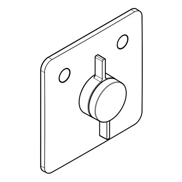 HANSGROHE DuoTurn Q Смеситель скрытый, шлифованная бронза (75414140) HANSGROHE DuoTurn Q Смеситель скрытый, шлифованная бронза (75414140)