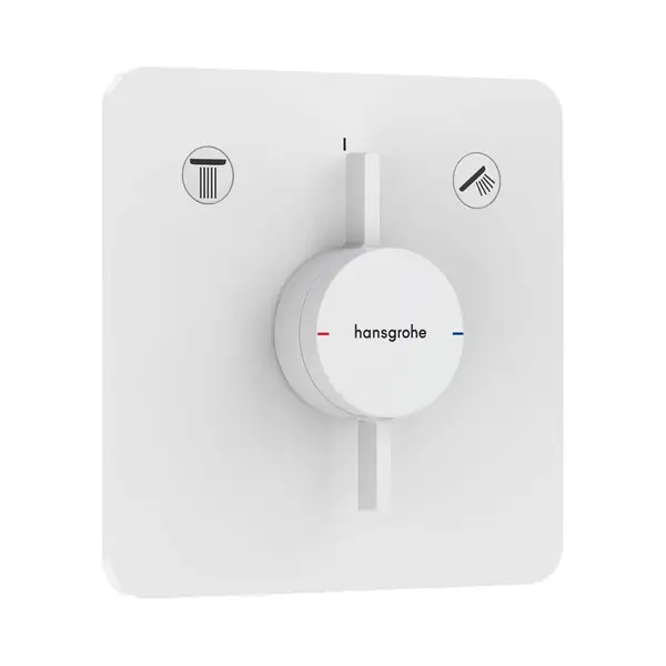 Hansgrohe DuoTurn Q Смеситель, белый матовый (75414700)