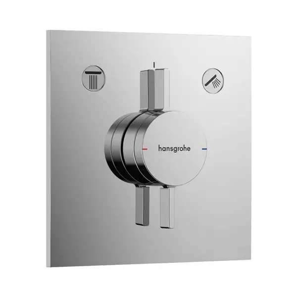Hansgrohe DuoTurn E Змішувач прихованого монтажу, хром (75417000) Hansgrohe DuoTurn E Змішувач прихованого монтажу, хром (75417000)