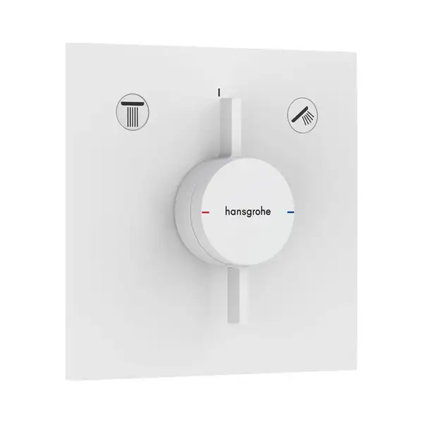 Hansgrohe DuoTurn E Смеситель скрытый, белый (75417700)