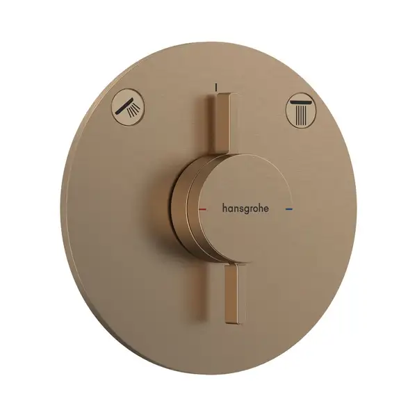Hansgrohe DuoTurn S Змішувач прихованого монтажу, бронза (75418140) Hansgrohe DuoTurn S Змішувач прихованого монтажу, бронза (75418140)