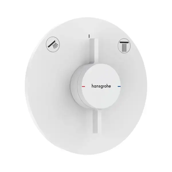 Hansgrohe DuoTurn S Смеситель скрытый, 2 потр., белый мат (75418700) Hansgrohe DuoTurn S Смеситель скрытый, 2 потр., белый мат (75418700)