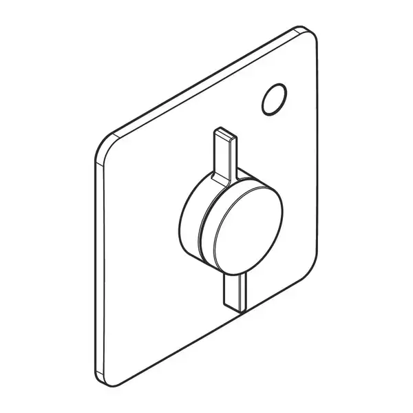 Hansgrohe DuoTurn Q Смеситель для душа, черный мат (75614670) Hansgrohe DuoTurn Q Смеситель для душа, черный мат (75614670)