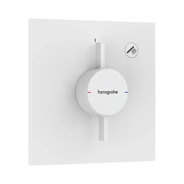 Hansgrohe DuoTurn E Смеситель скрытого монтажа, белый матовый (75617700)