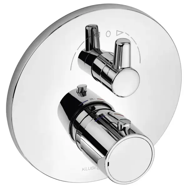Kludi Накладна панель ZENTA/O-CEAN 388300545 ванна/душ+термостат+кер.картрдж,KLUD